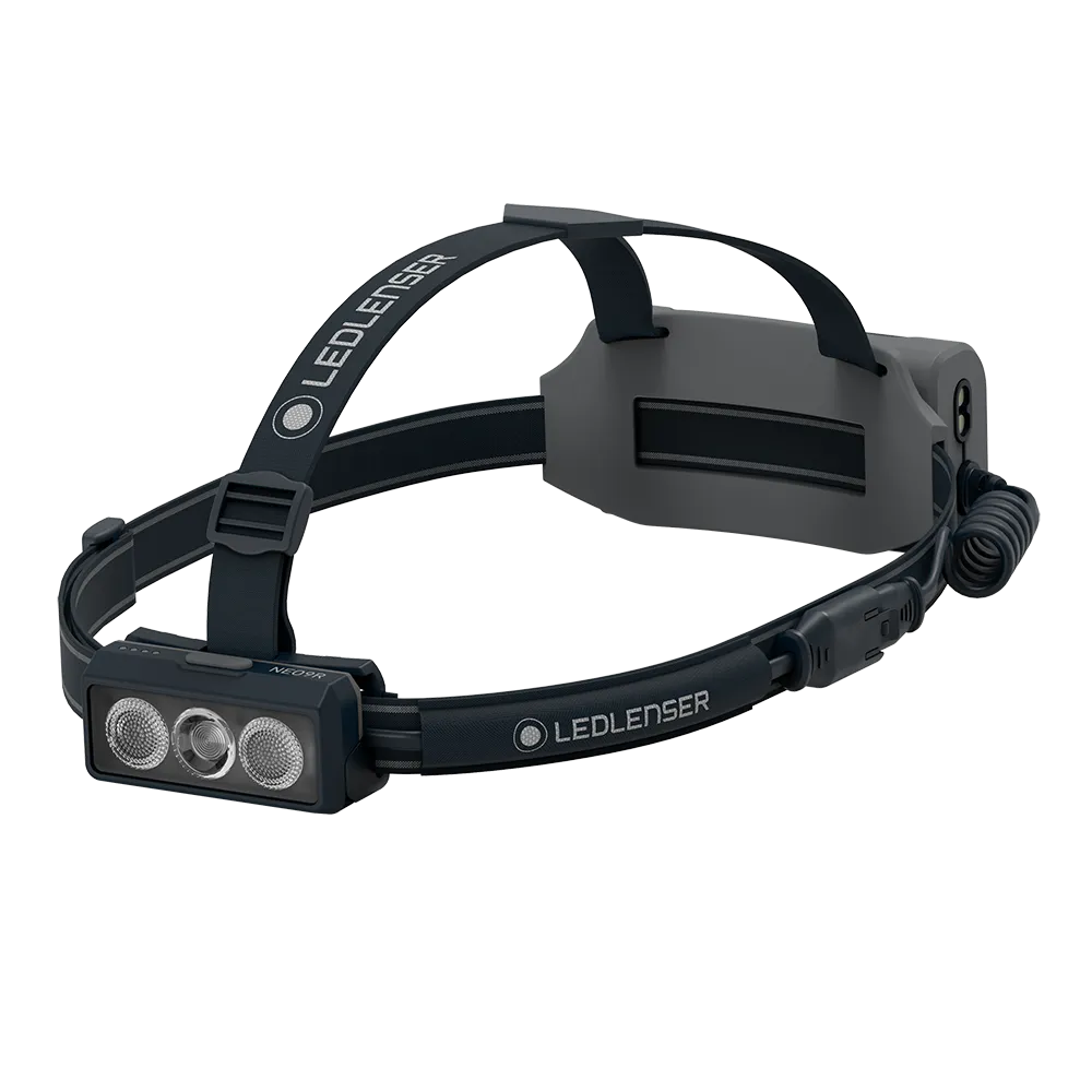 NEO9R Rechargeable Running Head Torch with Chest Strap