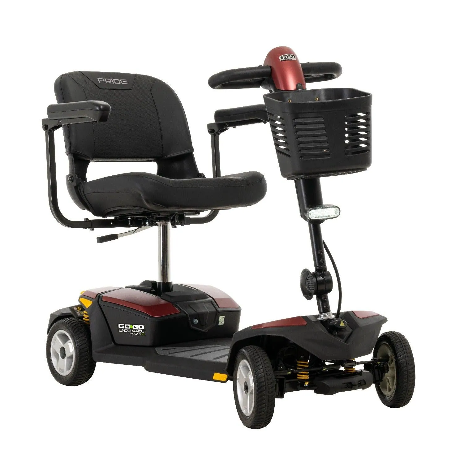New Pride Mobility Go-Go Endurance Li 4-Wheel Mobility Scooter | Lithium Ion Battery