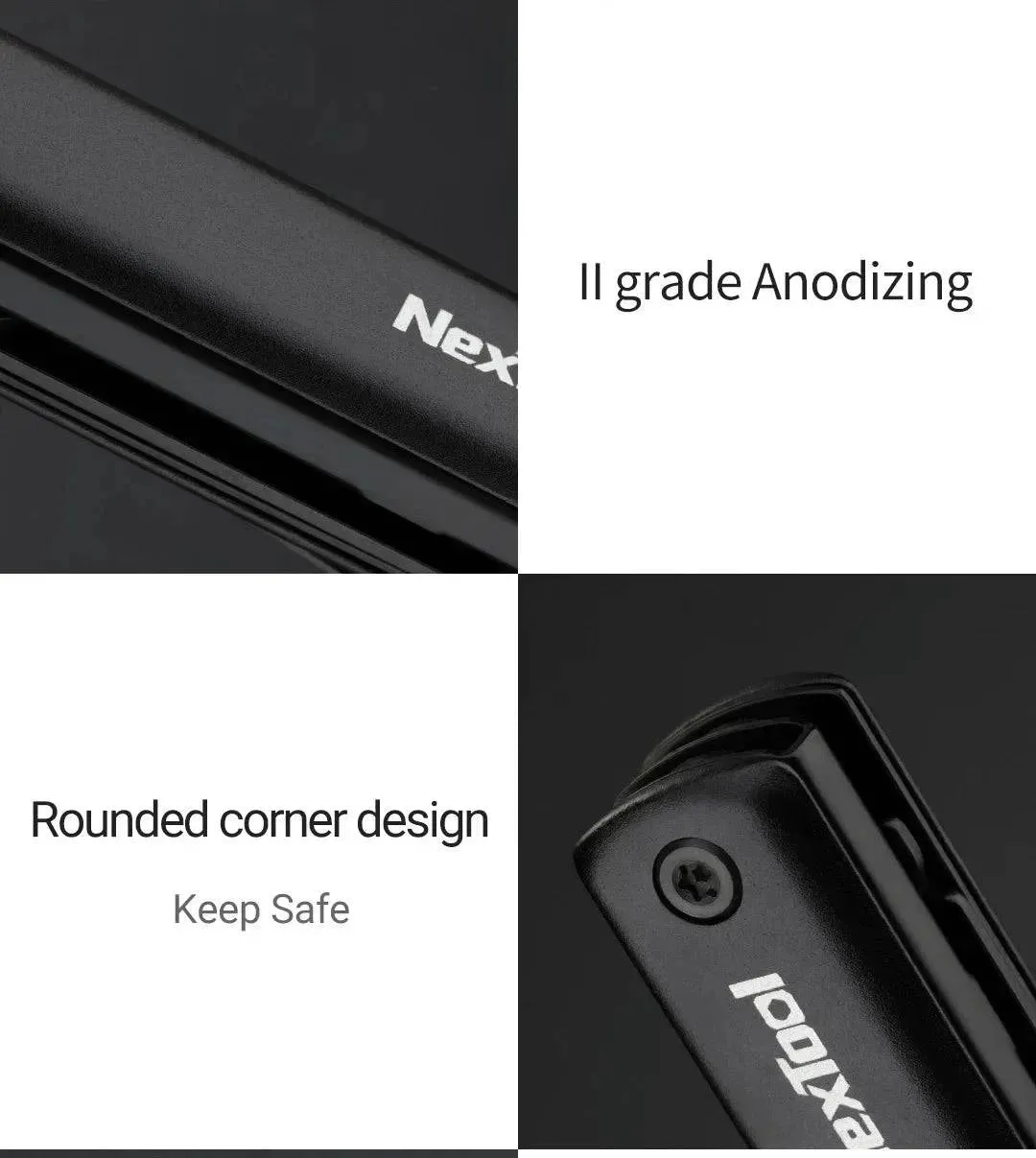 NexTool Mini Multi Tool 3 in 1 Pocket Knife Scissors Pen Tools N1 Portable Outdoors USB Rechargeable IPX4 Waterproof Flashlight