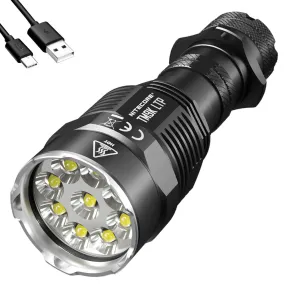 Nitecore TM9K-LTP Low-Temp Tactical Flashlight (9800 Lumens | USB-C Rechargeable)