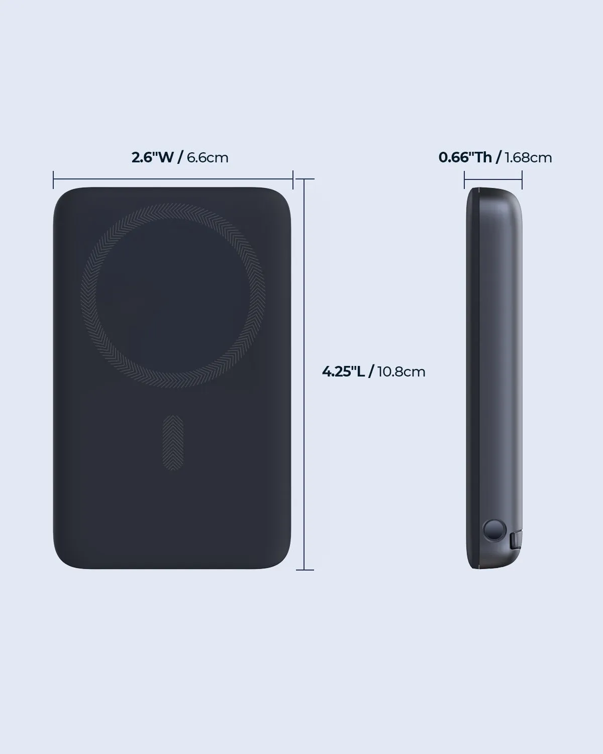 PB-MS06 MagFusion 10000mAh 30W Qi2 Magnetic Wireless Charging Power Bank