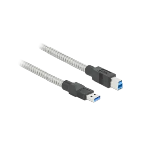 Pegasus Astro 1 x USB 3.2 Gen 1 cable Type-A male to Type-B male with metal jacket 1 m