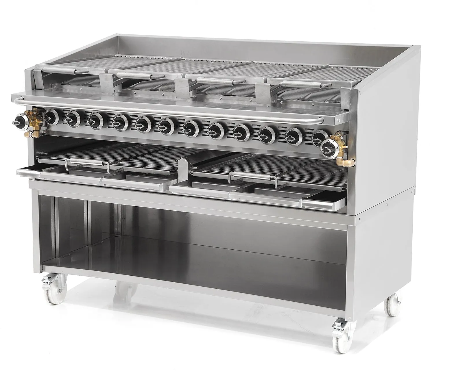 Pegasus CB-60G Gas Charbroiler - NG
