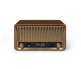 Philips TAVS700 Retro Style FM/DAB Radio with Bluetooth | Wooden Style