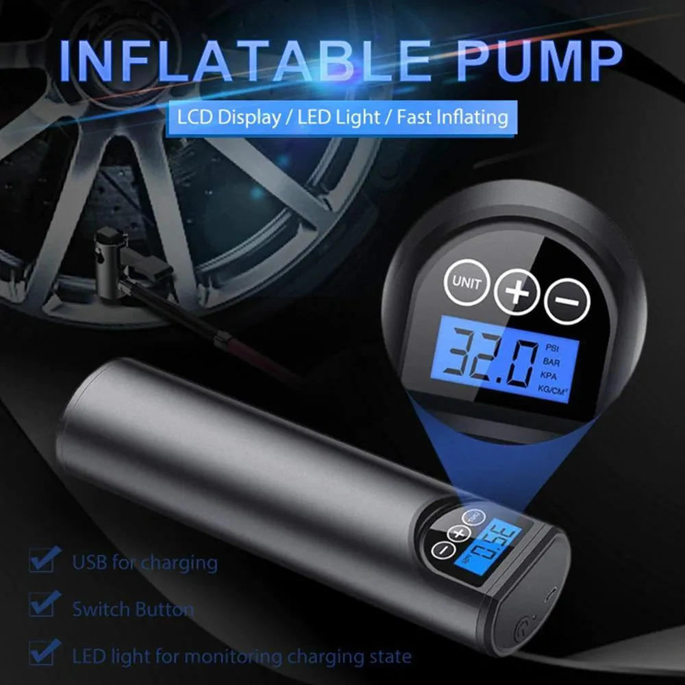 Portable Air Compressor for Car / Motorcycle / Bike Beetno™