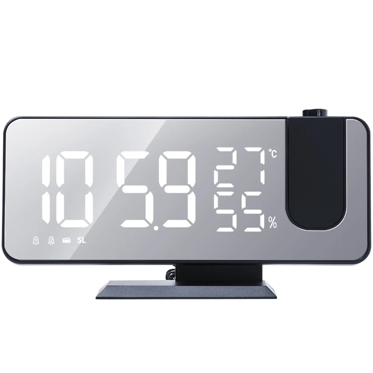 Projection Alarm Clock with Radio Function