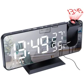 Projection Alarm Clock with Radio Function