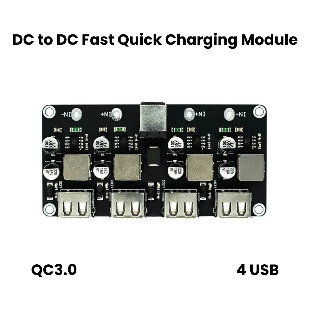QC3.0 QC2.0 DC to DC Buck Converter Charging Module