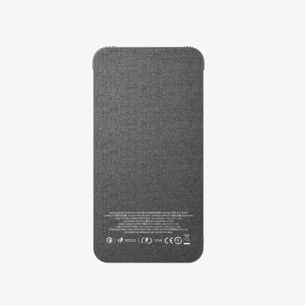 Q.Power Touch 2 Wireless Charging Power Bank 10000MAH