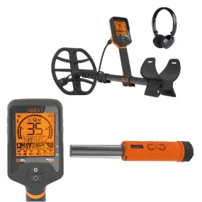 QUEST Q35 METAL DETECTOR   QUEST X POINTER 2