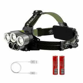 Rechargeable 6 Modes Headlamp 20000 Lumen