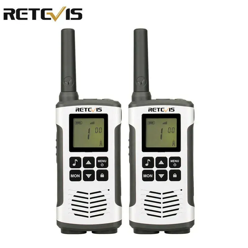 Retevis Walkie Talkie 2 pcs USB Charge LED Flashlight Room Monitor Two-way Radio Receiver RT45 PMR446 for Motorola Walkie-Talkie