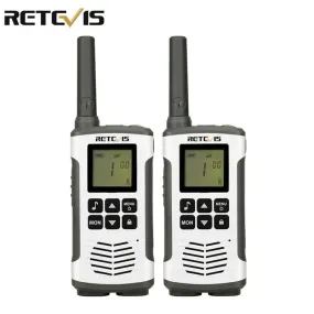 Retevis Walkie Talkie 2 pcs USB Charge LED Flashlight Room Monitor Two-way Radio Receiver RT45 PMR446 for Motorola Walkie-Talkie
