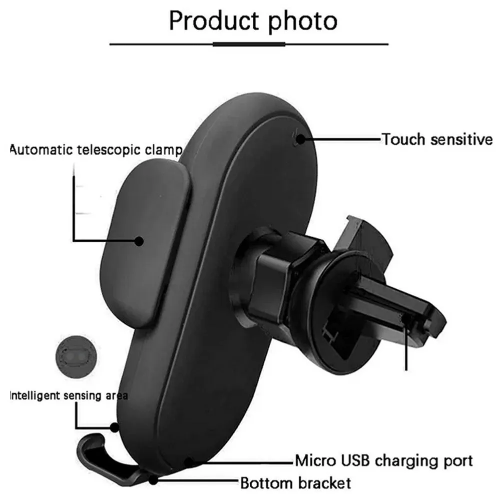 S11 Car Wireless Charger Vent Mount 10W Fast Charging