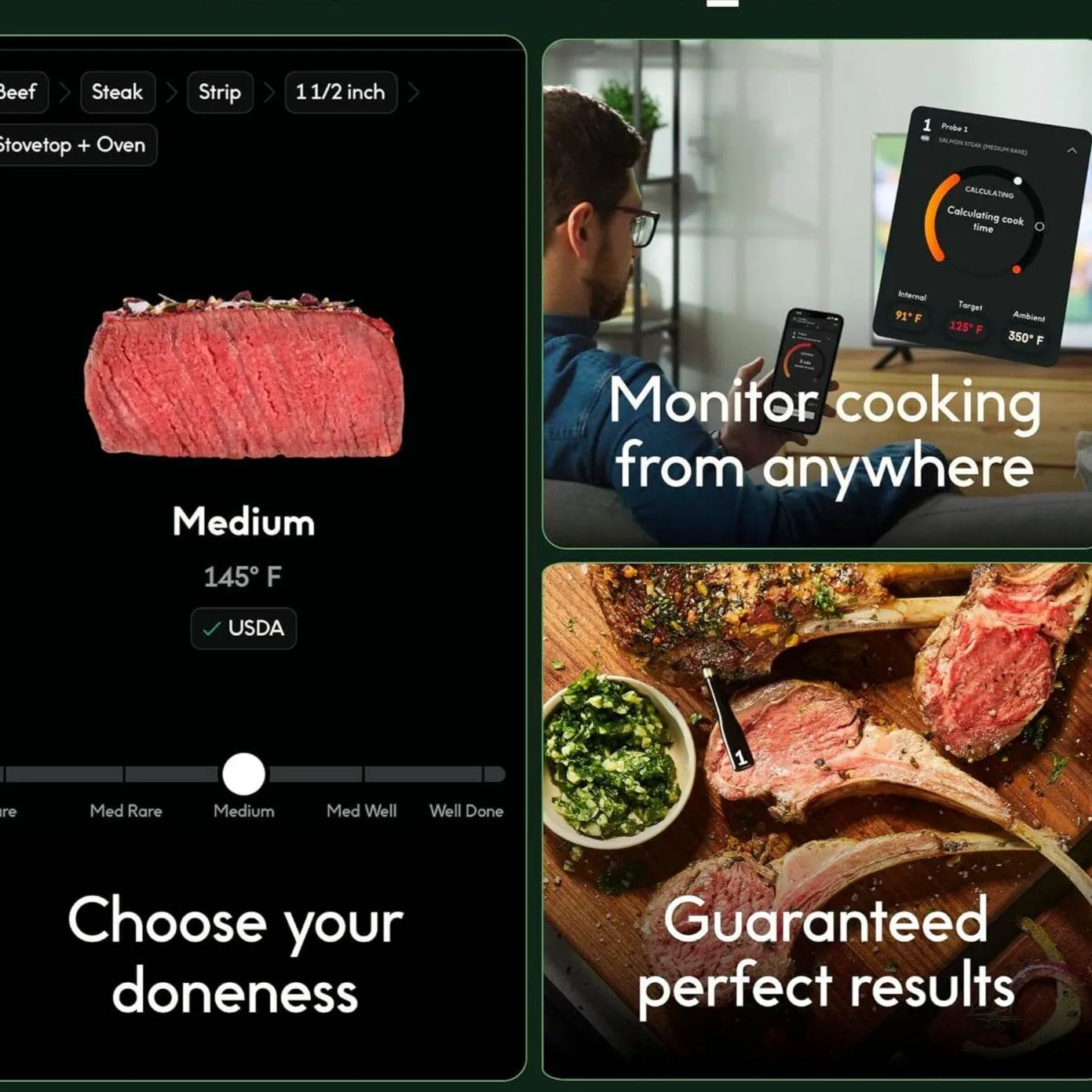 Sense Smart Wireless Meat Thermometer