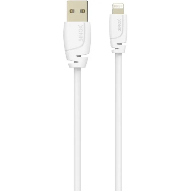 Sinox PRO 1M Lightning Cable with Original Apple Chip - White | 51101