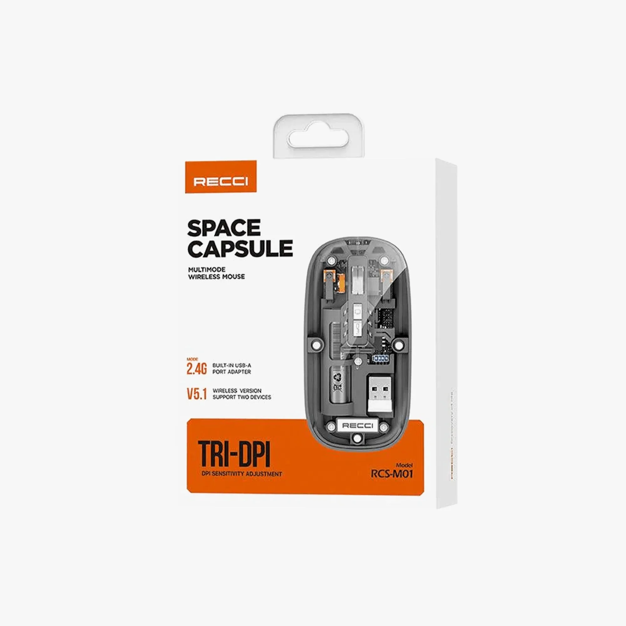 Space Capsule Wireless Mouse