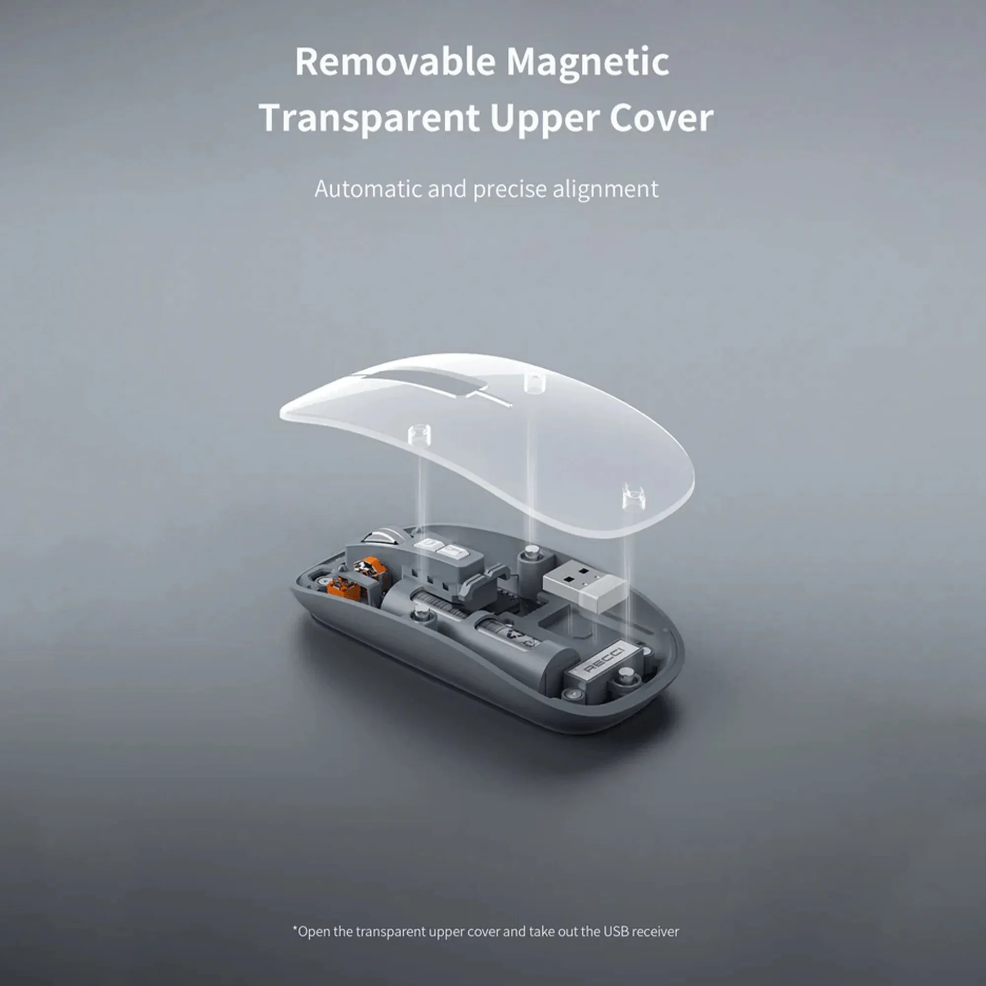 Space Capsule Wireless Mouse