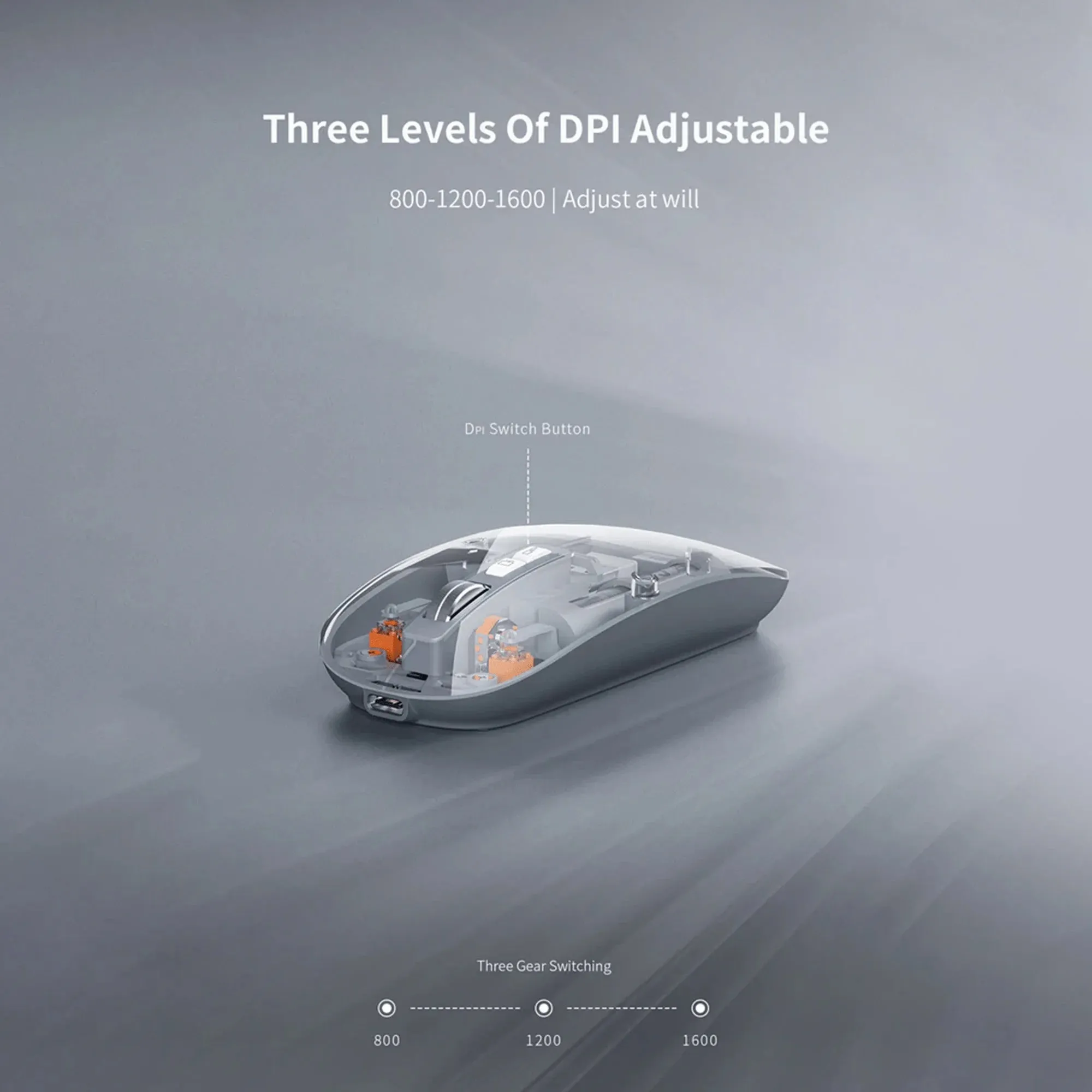 Space Capsule Wireless Mouse