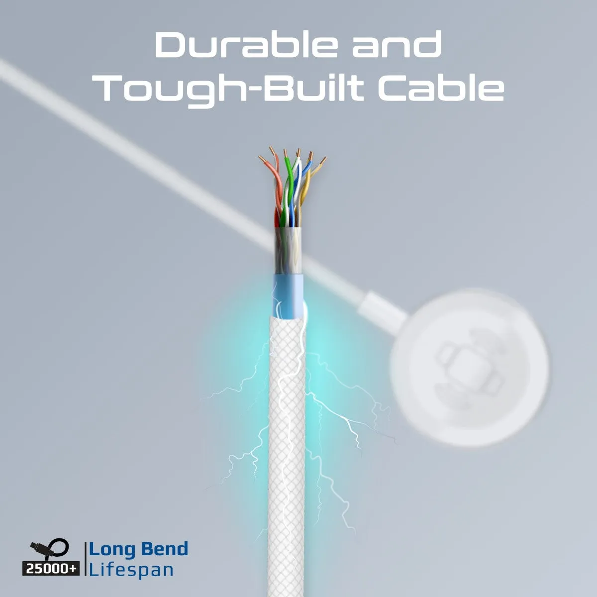 Super-Fast Fabric Braided Apple Watch Charging Cable