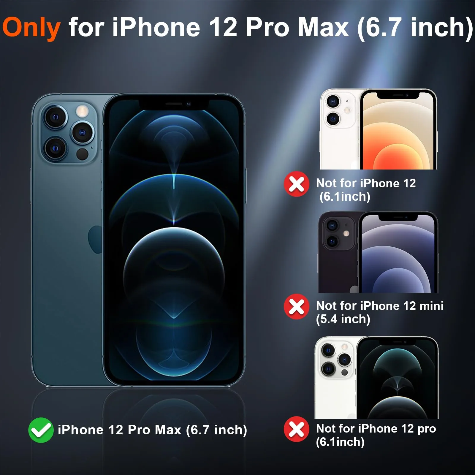SUPFINE Magnetic for iPhone 12 Pro Max Case [Compatible with MagSafe] [10 FT Military Grade Drop Protection] Slim Translucent Matte Shockproof with Anti-Fingerprint Phone Case,Matte Black