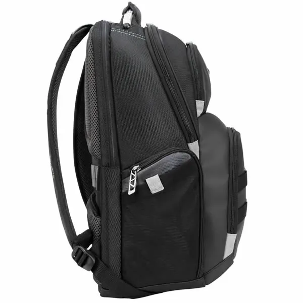 Targus DrifterTrek 11.6-15.6" Laptop Backpack with USB Power Pass-Thru - Black