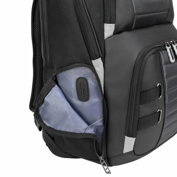 Targus DrifterTrek 11.6-15.6" Laptop Backpack with USB Power Pass-Thru - Black