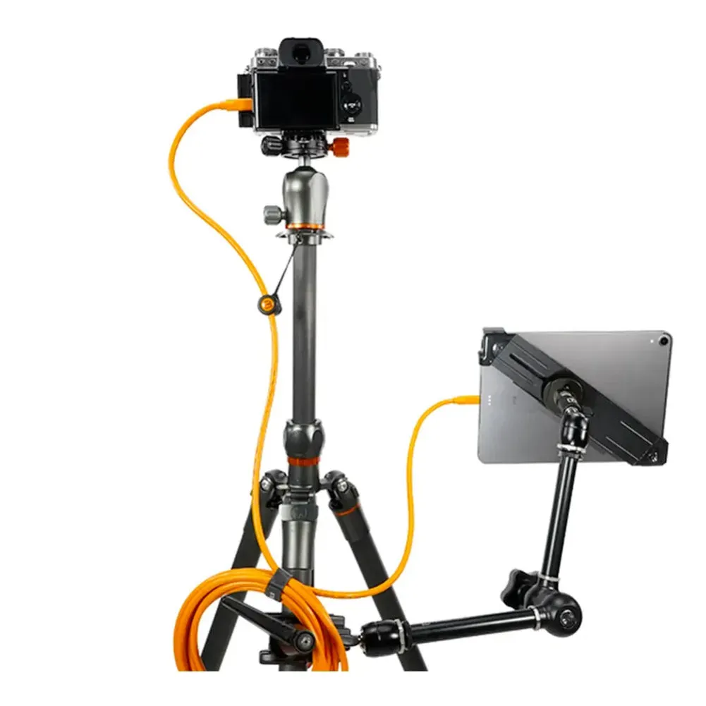 Tether Tools Tetherpro USB-C To 2 Micro-B 5-Pin 4.6m Orange  TetherGuard TG020