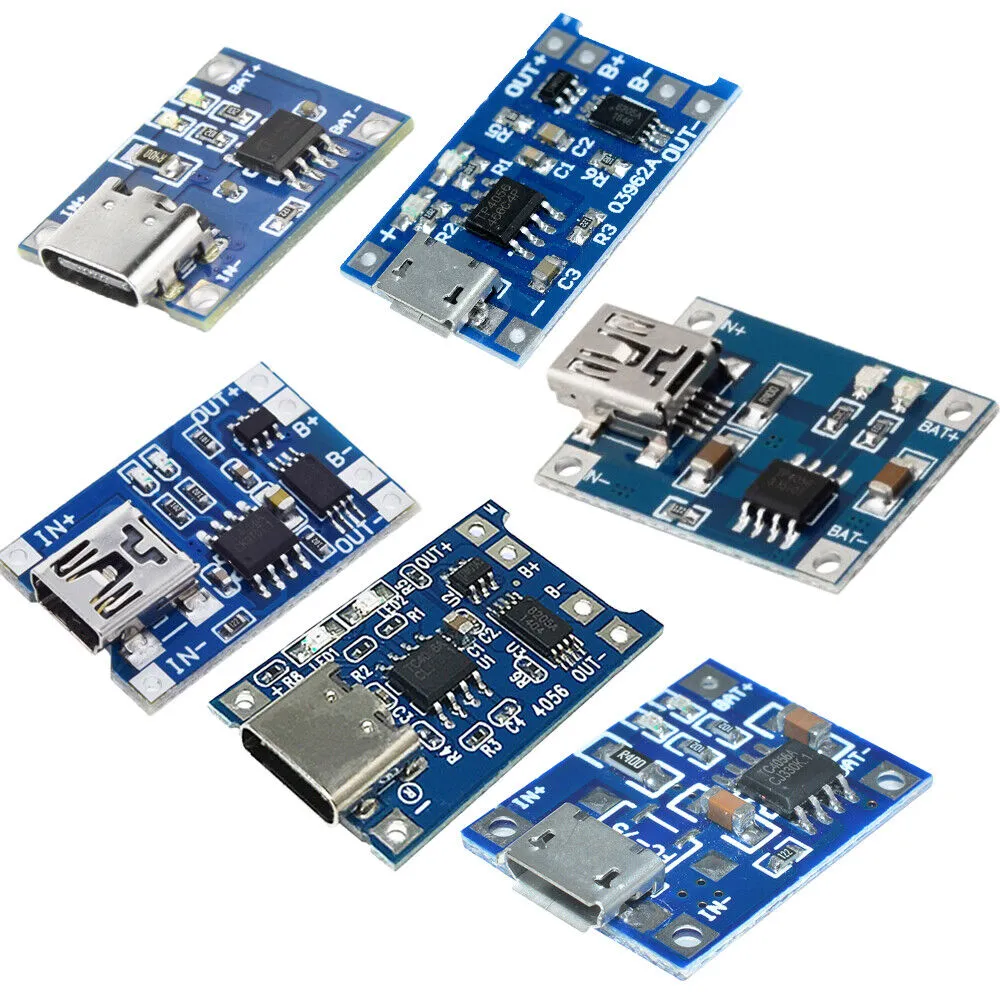 TP4056 1A Charging Module for 3.7V Li-ion Battery
