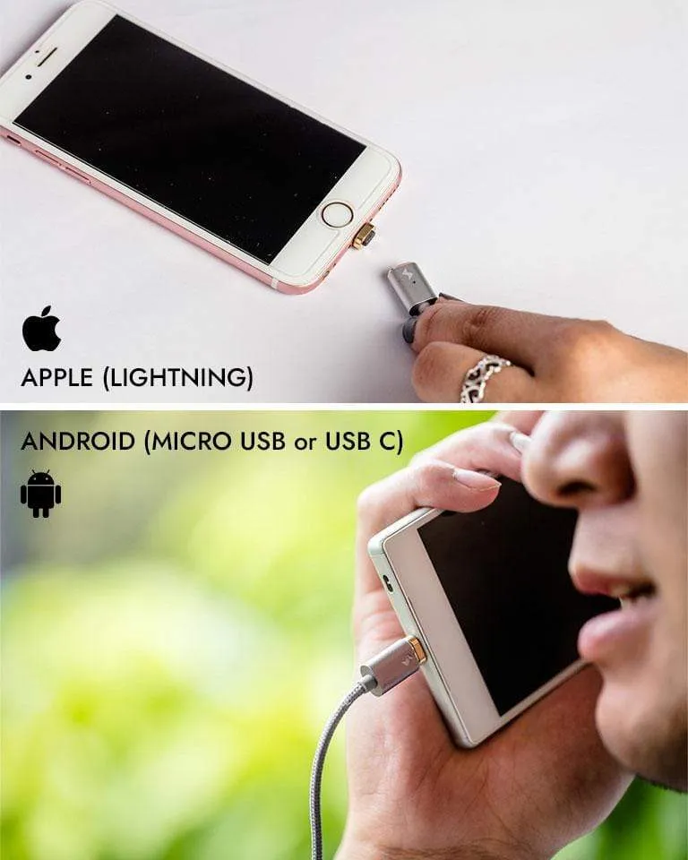 USB-A Cable Set Magnetic Charging Cable: X-Connect