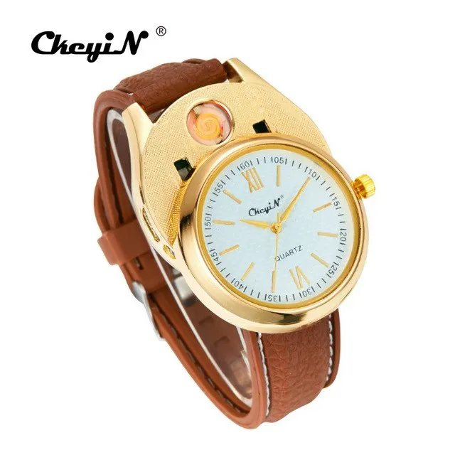 USB Charging Lighter Watch