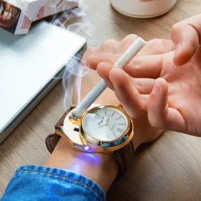 USB Charging Lighter Watch