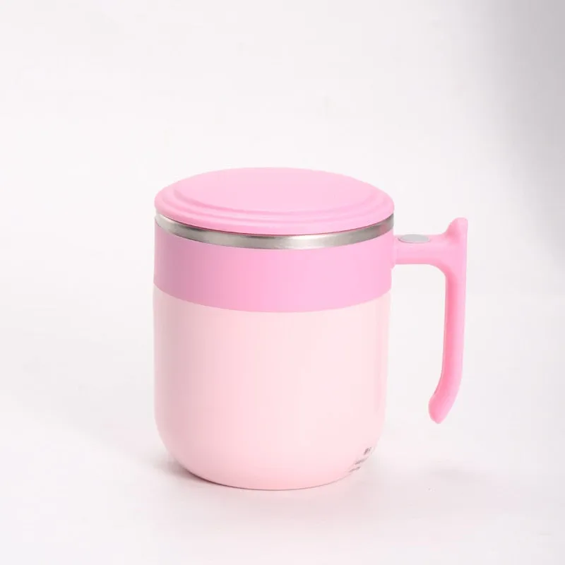 USB Rechargeable Stainless Steel  Automatic Stirring Coffee Mug