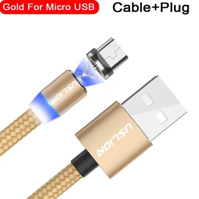 USLION Magnetic Micro Fast Charging USB Type C Cable