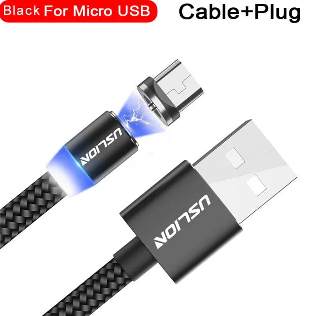 USLION Magnetic Micro Fast Charging USB Type C Cable