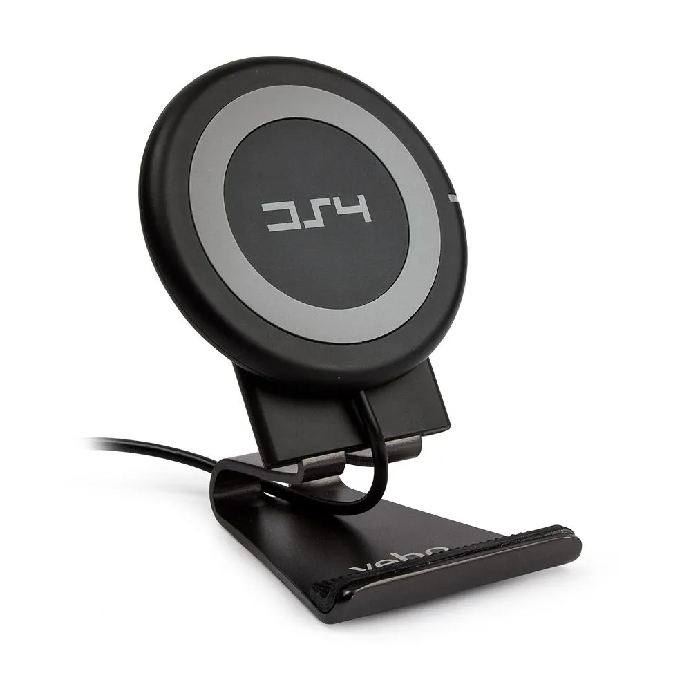 Veho DS-4 Charging Pad |Qi 1.2 Wireless Charger | Charging Pad / Cradle / Stand | Samsung Galaxy S9/S8 10W Fast Charge | iPhone X 7.5W Charge | Qi Enabled Devices