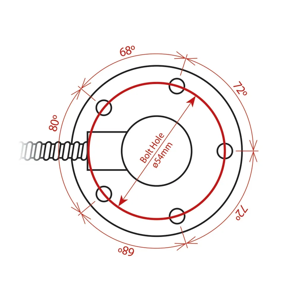 Veratron Tubular Fuel Sensor - 750mm - 0-180ohm