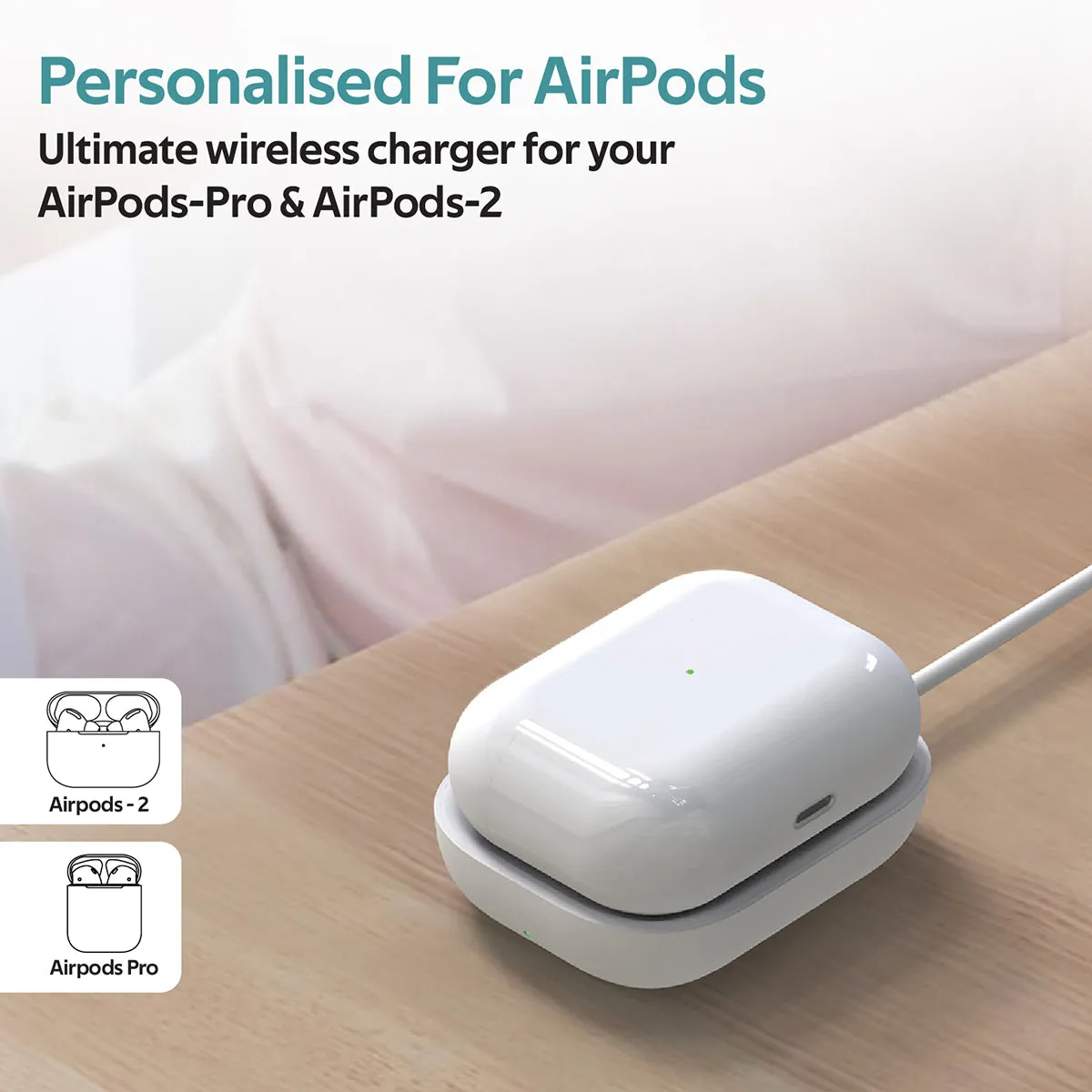 Wireless Charger for Apple AirPods