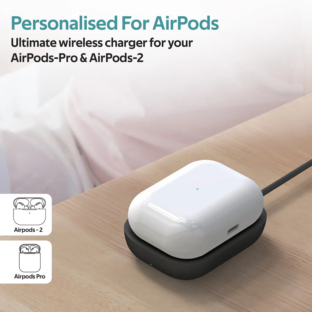 Wireless Charger for Apple AirPods