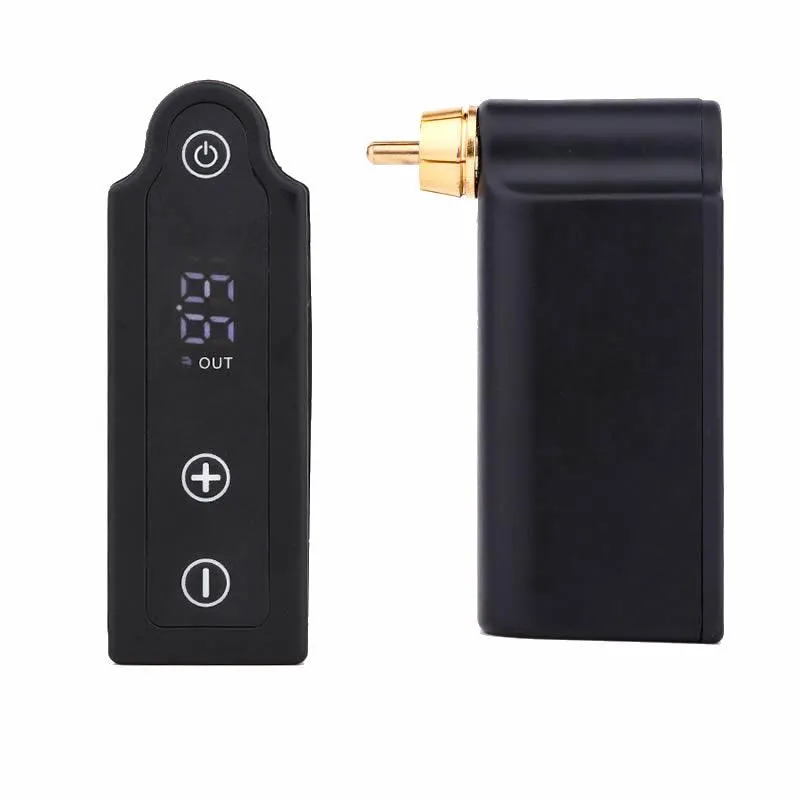 Wireless Power Supply Tattoo Battery