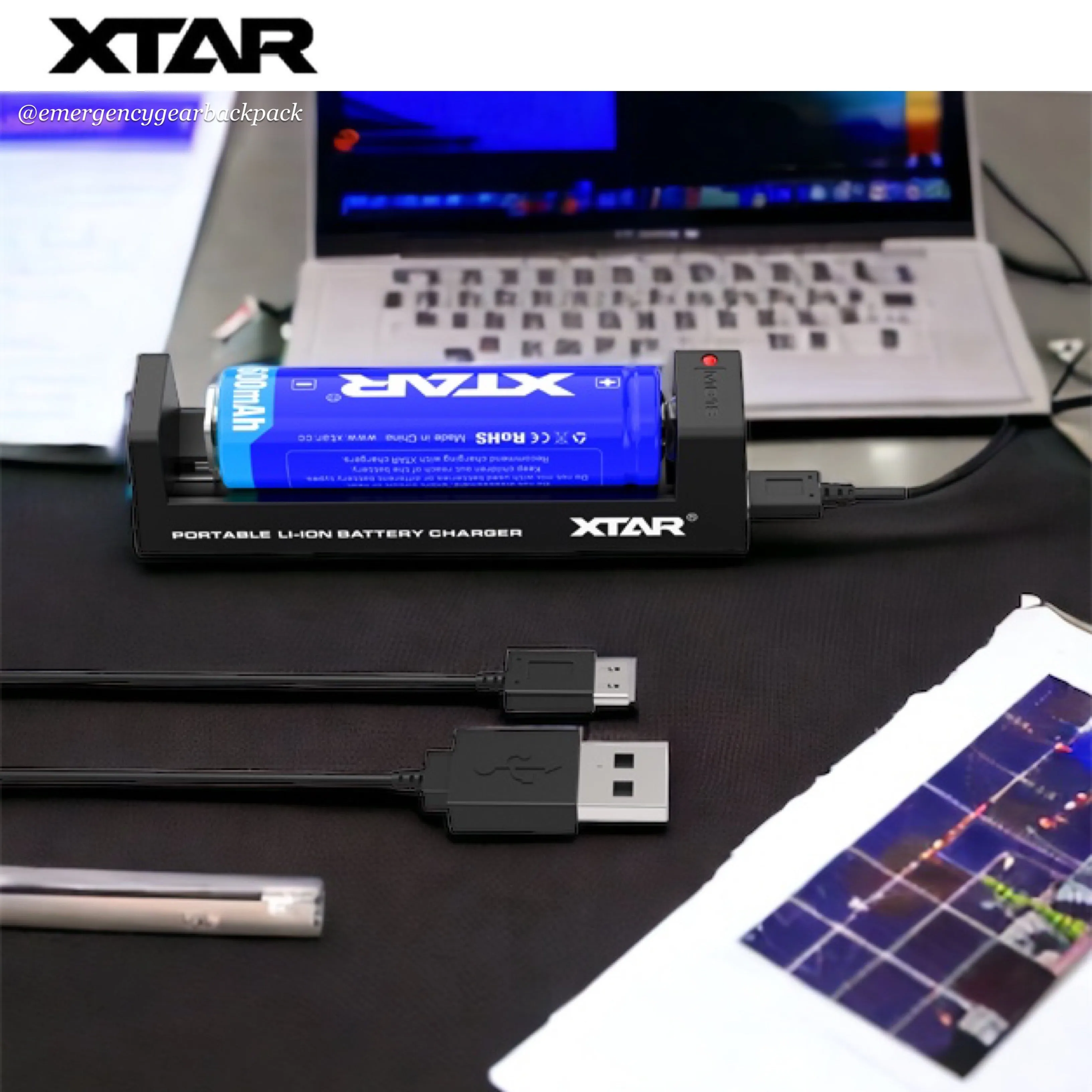 XTAR MC1S - 1A Smart Battery Charger USB