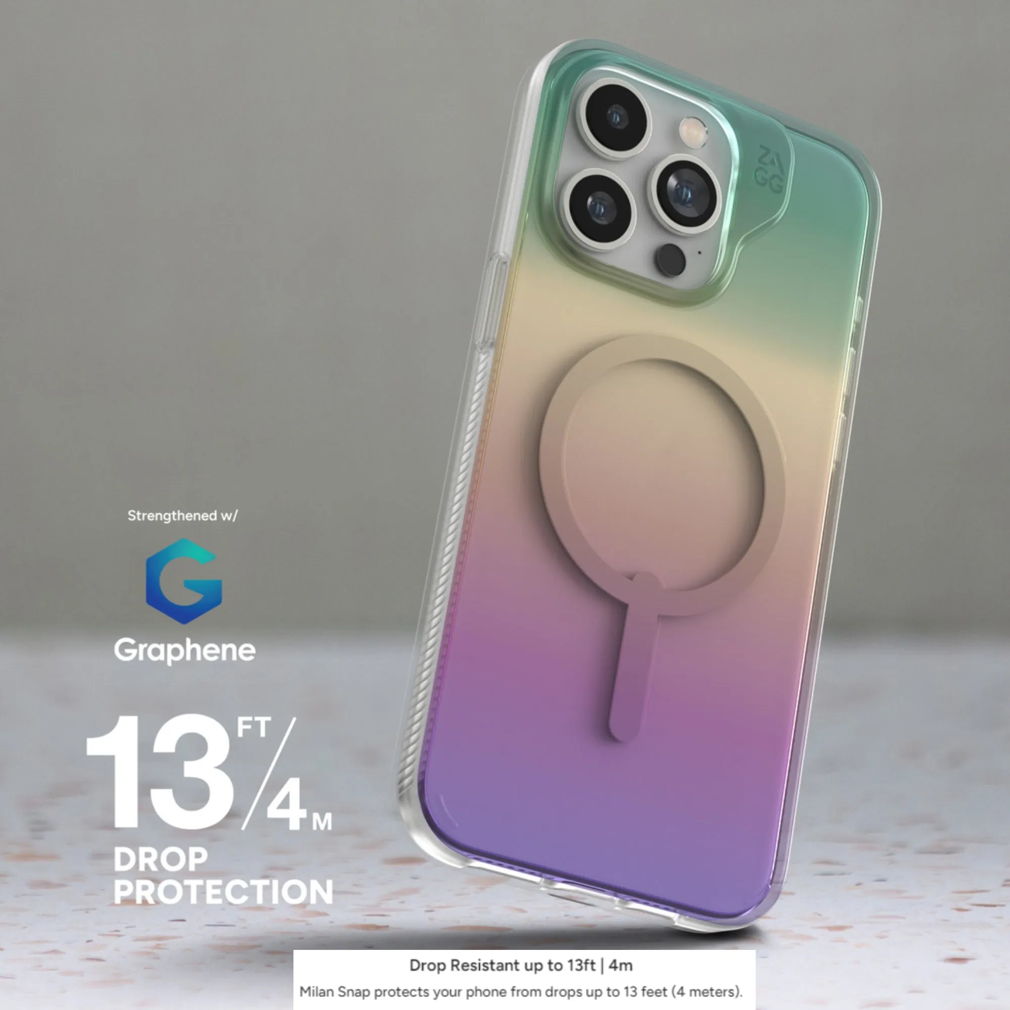 ZAGG Milan Snap for iPhone 15 Series - Magsafe Compatible